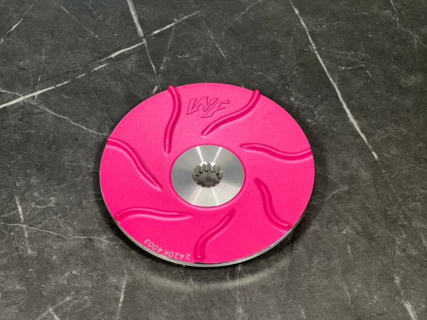 画像3: ✨ WF ハイスピードプーリー 中改（ピンク/ブルー）［シグナスX・BW'S125対応］｜ボアアップ車両専用設計！ 🚀 (3)