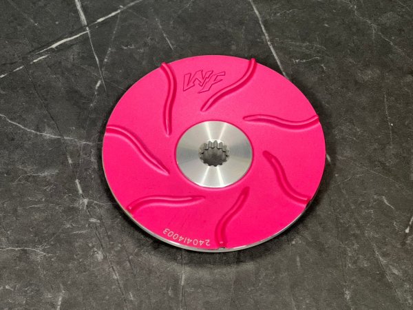 画像3: ✨ WF ハイスピードプーリー（ピンク/ブルー） [シグナスX・BW'S125対応]｜最高速セッティングに最適！ 🚀 (3)