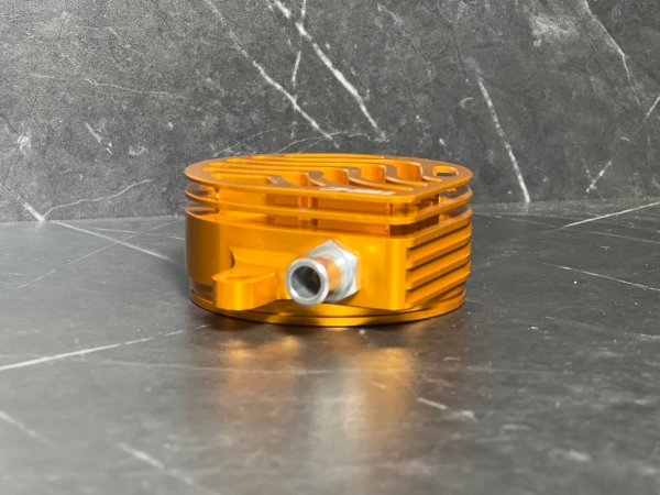 画像4:  ✨ TRHC CNC削り出しカムギアカバー【シグナスX・BW'S125対応】|冷却効率を追求したデザイン! (4)