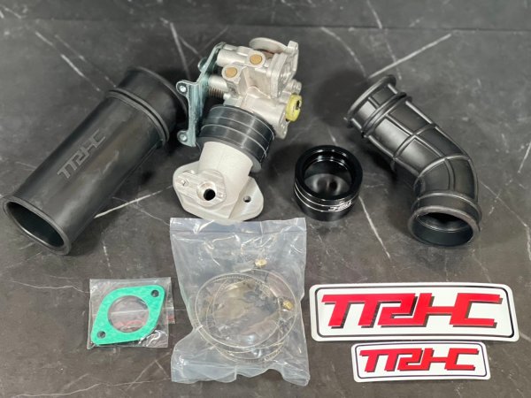 画像1: 🔥 TRHC ビッグスロットルボディセット｜シグナスX・BW'S125の吸気性能を最大化！ 🚀 (1)