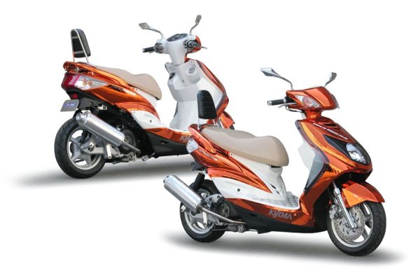 画像3: 🏍️ KIJIMA シグナスX バックレスト SE44J|快適な二人乗りをサポート! 🚦 (3)