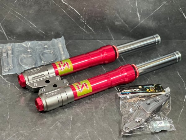 画像1: 🏍 RPM GII LS リバウンドアジャスタブルフロントフォーク｜2〜5型シグナスX＆BW’S125/X/R対応！ 🛠🔥 (1)