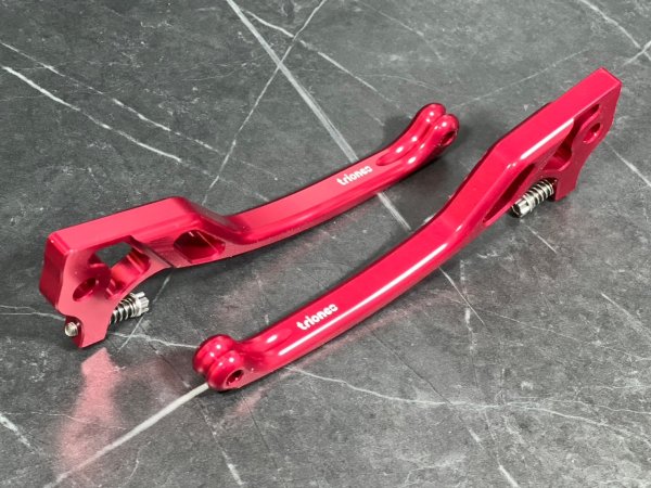 画像2: 🏍 Triones 調整式アルミブレーキレバー | シグナスX/BW'S125対応!快適な操作性を実現! ✨🔥 (2)