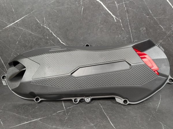 画像2: 🏍️ KOSO 軽量クランクケースカバー|圧倒的軽量化&冷却性能アップ! 🔥 (2)