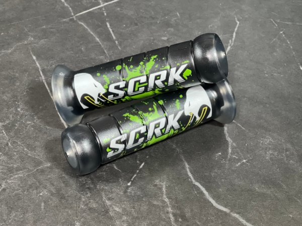 画像2: 🌟 SCRK Type2 クリアグリップ [非貫通タイプ 124mm] グリーン / ピンク】🌟 (2)