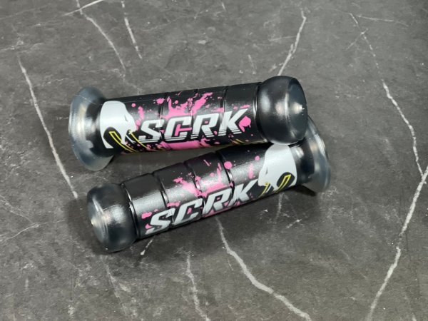 画像3: 🌟 SCRK Type2 クリアグリップ [非貫通タイプ 124mm] グリーン / ピンク】🌟 (3)