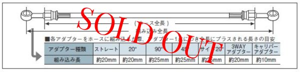 画像2: 🏍️ GOODRIDGE (グッドリッジ) ビルドアライン 車種別ブレーキホースキット【フロント用】 🏍️ (2)