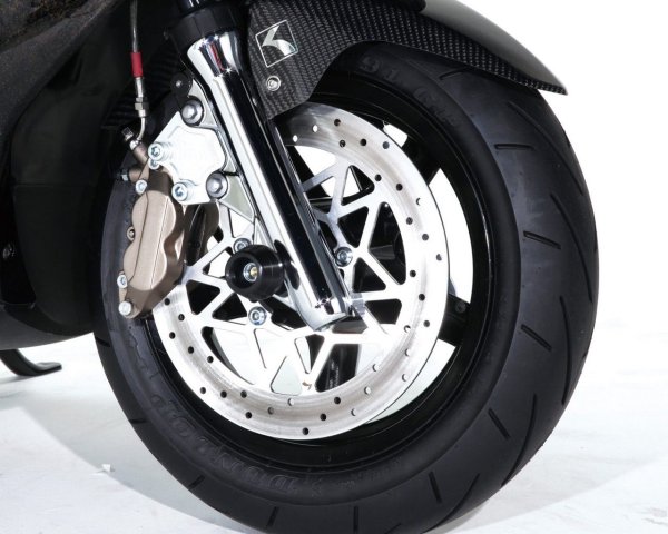 画像2: 🏍️K ITACO (キタコ) アクスルプロテクター|シグナスX 1〜5型対応 🏍️ (2)