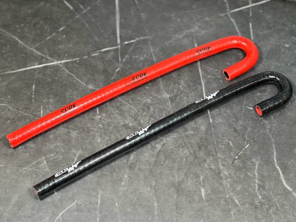 画像2: 🏍【SCRK ブリーザーホース ブラック】シグナスX・グリファス対応!通気性&耐久性UP🔥 (2)