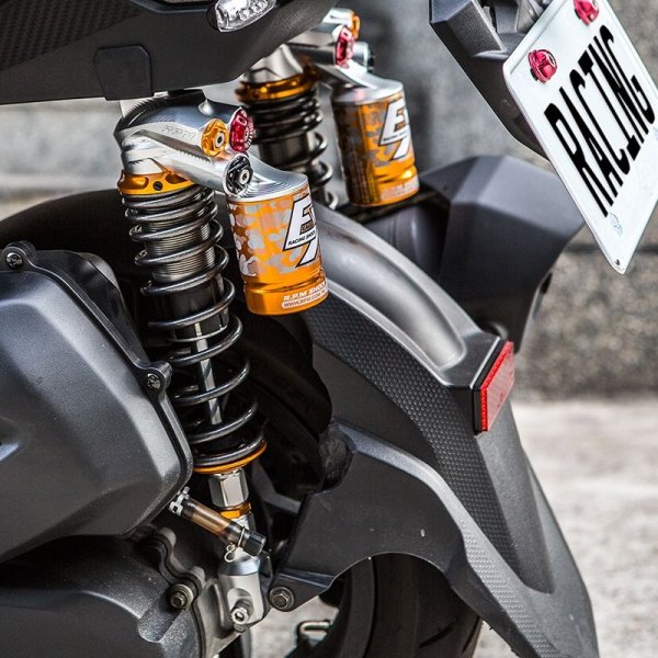 画像1: 🏍【R.P.M EX リアピギーバックショック】ツインチューブダンパー搭載！快適なライディングを実現🔥 (1)