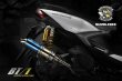画像1: 🐝 Bumblebee（バンブルビー） BT1チタンマフラー [シグナスX・BW'S125]｜高性能＆スタイリッシュな直通静音エキゾースト！ 🐝 (1)
