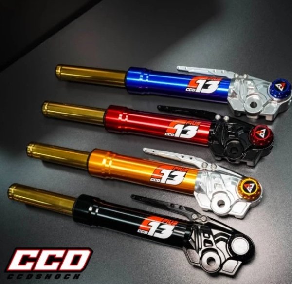 画像2: ✨CCD C13 PLUS　シグナスｘ フロントフォーク｜見た目も機能も最上級！✨ (2)