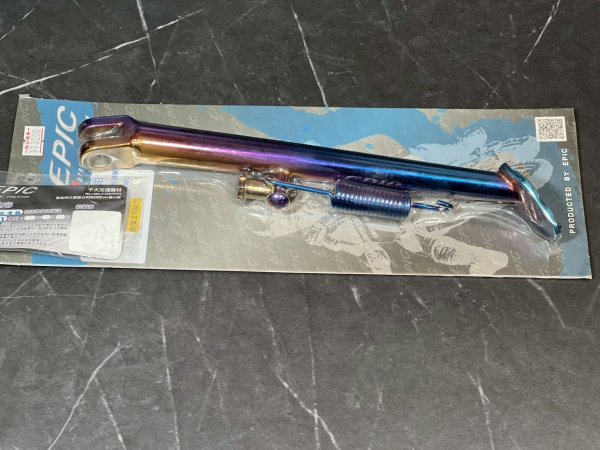 画像2: ✨EPIC チタンカラーサイドスタンド【シグナスX・BW'S125対応】✨ (2)