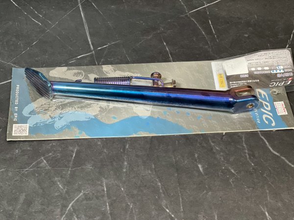 画像3: ✨EPIC チタンカラーサイドスタンド【シグナスX・BW'S125対応】✨ (3)