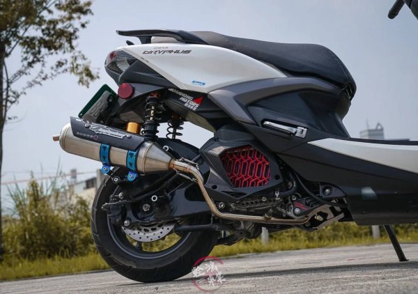 画像15: 🦔  HEDGEHOG ヘッジホッグ HS1 マフラー　直通静音（シグナスX / グリファス対応） 🦔  (15)