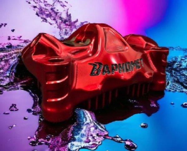 画像3: 🛠️【Baphomet】GP666 CNCアルミ ラジアルキャリパー バフォメット(左右 / 100mm)💥 (3)