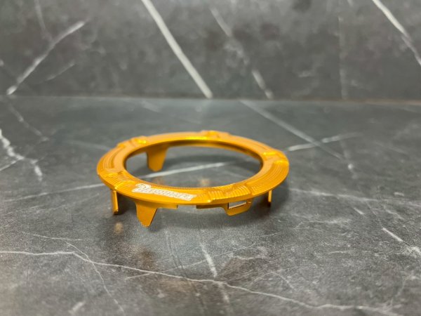 画像23: 🐐【Baphomet】バフォメット グリファス  アルミ燃料キャップリング 鎧甲紋 バフォメット (23)