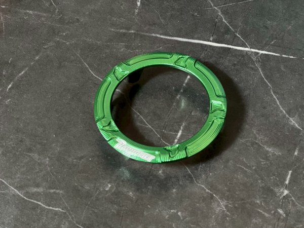 画像18: 🐐【Baphomet】バフォメット グリファス  アルミ燃料キャップリング 鎧甲紋 バフォメット (18)