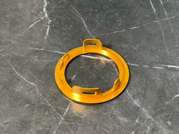 画像22: 🐐【Baphomet】バフォメット グリファス  アルミ燃料キャップリング 鎧甲紋 バフォメット (22)