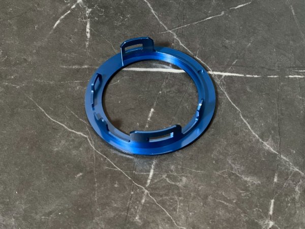 画像16: 🐐【Baphomet】バフォメット グリファス  アルミ燃料キャップリング 鎧甲紋 バフォメット (16)