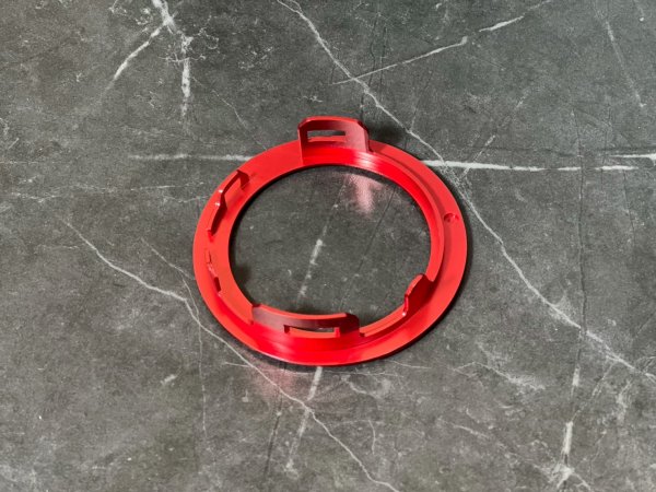 画像25: 🐐【Baphomet】バフォメット グリファス  アルミ燃料キャップリング 鎧甲紋 バフォメット (25)