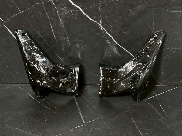 画像10: 🐐【Baphomet/バフォメット】カーボンキャリパーダクト シグナスX・グリファス対応（ラジアルキャリパー汎用） (10)