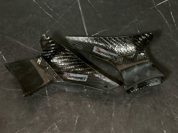 画像5: 🐐【Baphomet/バフォメット】カーボンキャリパーダクト シグナスX・グリファス対応（ラジアルキャリパー汎用） (5)