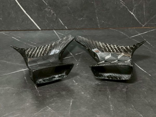 画像6: 🐐【Baphomet/バフォメット】カーボンキャリパーダクト シグナスX・グリファス対応（ラジアルキャリパー汎用） (6)