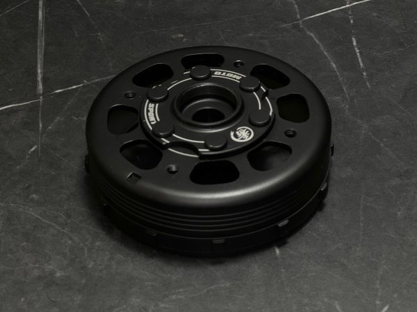 画像4: 🌀【レスポンス最強】MOTO SPORT 番 軽量フライホイール＋軽量ファンセット｜シグナスｘ/CYGNUSX 1〜5型対応 (4)