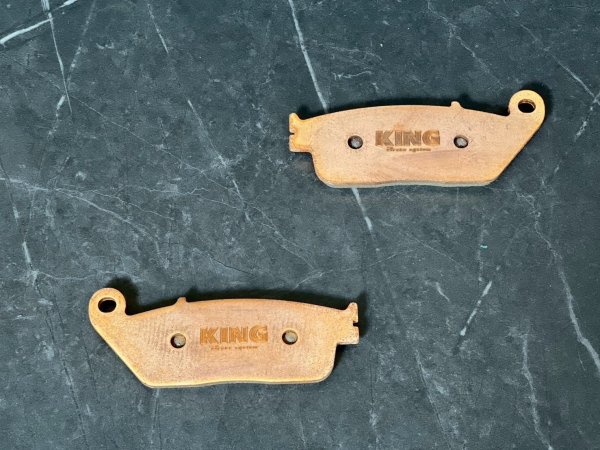 画像4: 👑【KING brake】キングブレーキ 競技版 フロント/リアブレーキパッド ゴールドプレミアム｜最強フラグシップモデル👑 (4)