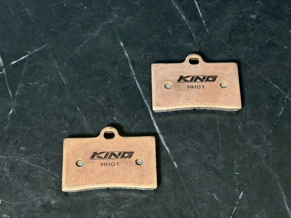 画像11: 👑【KING brake】キングブレーキ 競技版 フロント/リアブレーキパッド ゴールドプレミアム｜最強フラグシップモデル👑 (11)