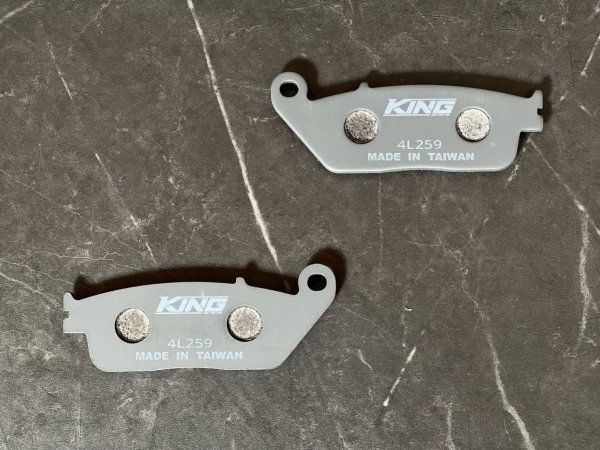 画像8: 👑【KING brake】キングブレーキ  街道版 フロント/リアブレーキパッド セラミック複合ブレーキパッド｜通勤・普段使いにちょうどいい◎ シグナスｘ３型 ４型 5型 ブレンボ　対応 (8)