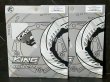 画像2: 👑【KING brake 】キングブレーキ RS版 フルフローティング ディスクローター シグナスｘ グリファス対応 ｜攻める走りのスリットディスク　ブレーキディスク (2)