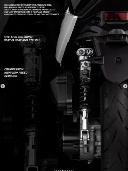 画像11: 👹【FreakFactory】怪獸工廠 XTR PRO ツインショック リアサスペンション｜シグナスX／グリファス対応 (11)