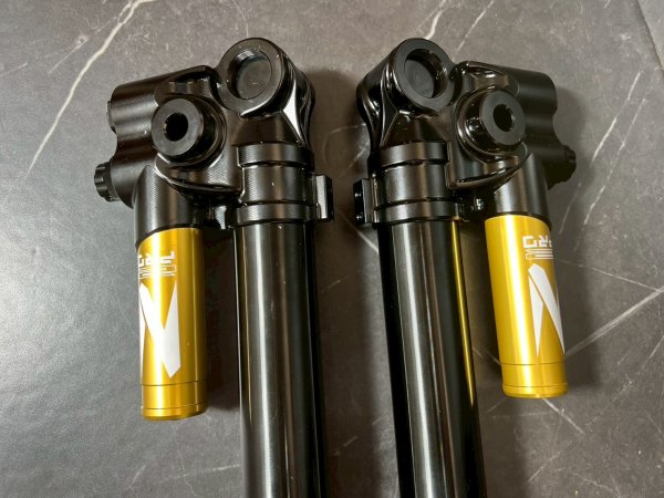 画像6: 👹【FreakFactory】怪獸工廠 Z2‑PRO フロントフォーク フルアジャスタブル|シグナスX/グリファス対応モデル (6)