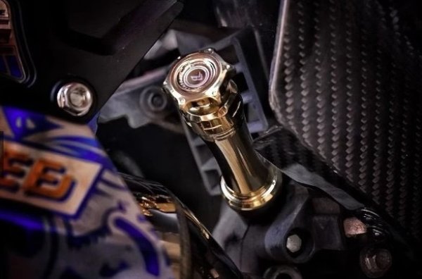 画像5: 🐐巴風特 BAPHOMET チタン オイルゲージ/キャップ  バフォメット【シグナスX・グリファス対応】 (5)