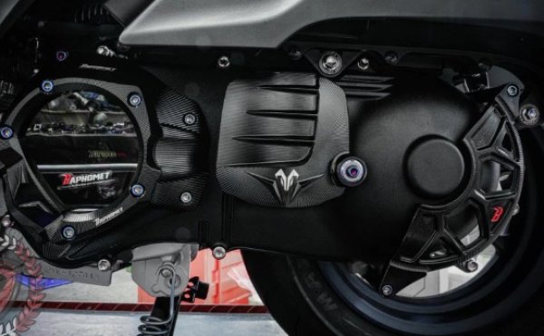 画像2: 🐐【BAPHOMET】バフォメット クランクケースカバーレンズ|シグナスX 6型(グリファス)対応! (2)