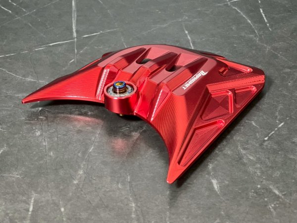 画像9: 🐐【BAPHOMET】バフォメット アルミエアインテークカバー グリファス/シグナス6型対応 クランクケースカバー🔥 (9)