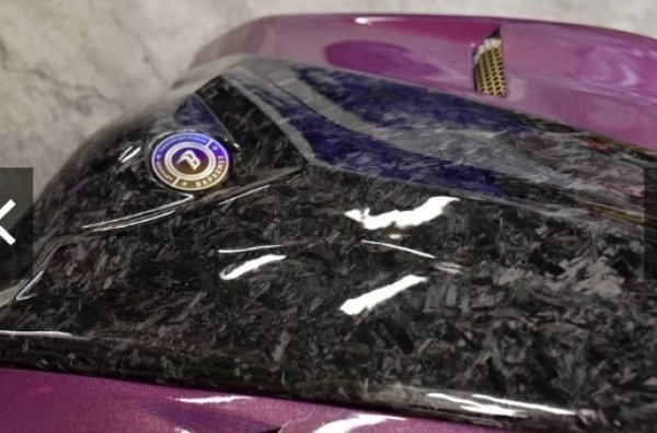 画像4: 🐐【BAPHOMET】バフォメット フロントカーボンカバー 大盾｜グリファス6型専用 (4)