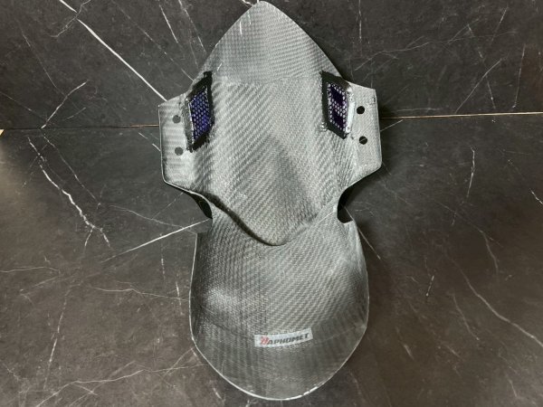 画像27: 🐐【BAPHOMET】バフォメット グリファス専用 アルミ+CNCステー付きカーボンフロントフェンダー (27)