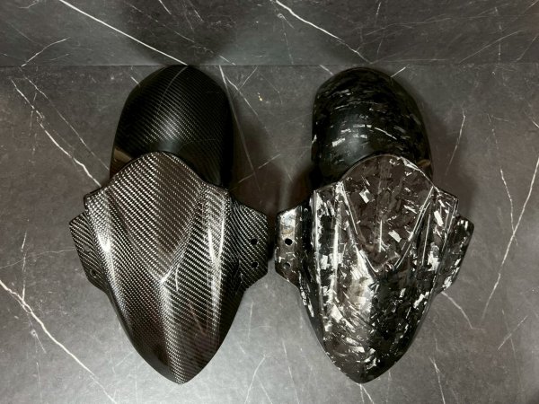 画像19: 🐐【BAPHOMET】バフォメット グリファス専用 アルミ+CNCステー付きカーボンフロントフェンダー (19)