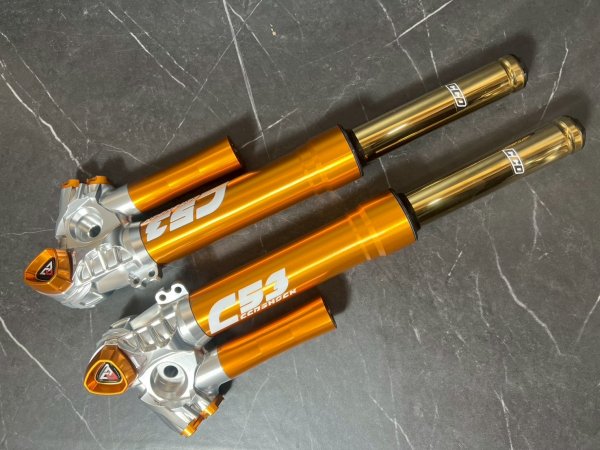 画像12: 【超ハイエンドモデル】✨CCD FACTORY C53 シグナスｘフロントフォーク｜他と被らない唯一無二の存在！ (12)