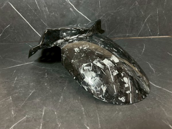 画像31: 🐐【BAPHOMET】バフォメット グリファス専用 アルミ+CNCステー付きカーボンフロントフェンダー (31)