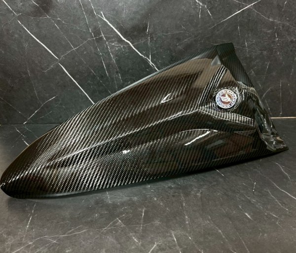 画像8: 🐐【BAPHOMET】バフォメット フロントカーボンカバー 大盾｜グリファス6型専用 (8)