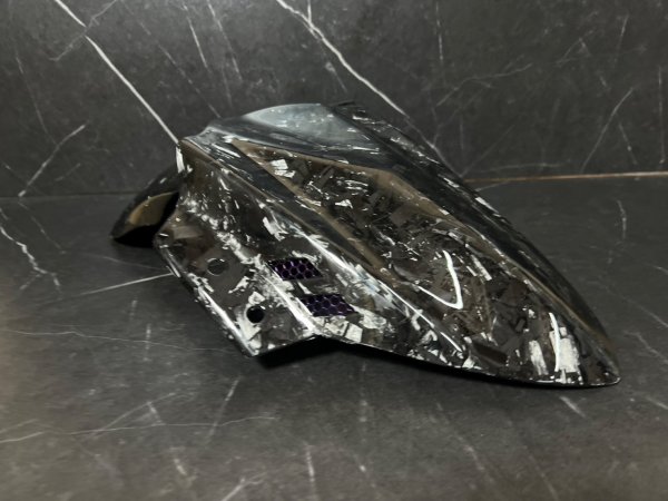 画像28: 🐐【BAPHOMET】バフォメット グリファス専用 アルミ+CNCステー付きカーボンフロントフェンダー (28)