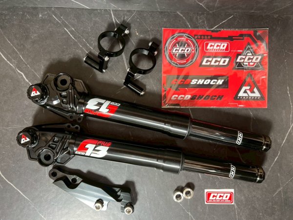 画像8: ✨CCD C13 PLUS　シグナスｘ フロントフォーク｜見た目も機能も最上級！✨ (8)