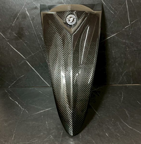 画像2: 🐐【BAPHOMET】バフォメット フロントカーボンカバー 大盾｜グリファス6型専用 (2)