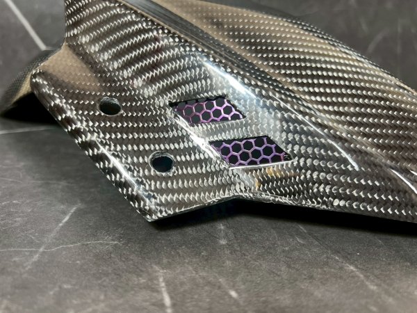 画像26: 🐐【BAPHOMET】バフォメット グリファス専用 アルミ+CNCステー付きカーボンフロントフェンダー (26)