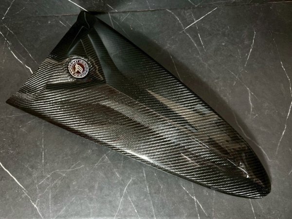 画像7: 🐐【BAPHOMET】バフォメット フロントカーボンカバー 大盾｜グリファス6型専用 (7)