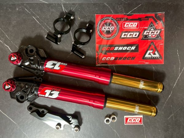 画像7: ✨CCD C13 PLUS　シグナスｘ フロントフォーク｜見た目も機能も最上級！✨ (7)